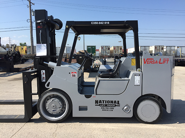 Used 2016 VERSA-LIFT 25/35 FORKLIFT For sale from National Lift Truck in Chicago, Il.