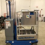 Used 2018 GENIE ROUNDABOUT GR20 VERTICAL MAST LIFT For sale from National Lift Truck in Chicago, Il.