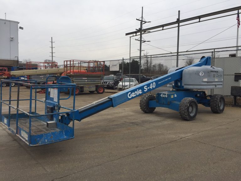 Used 2007 GENIE S40 BOOM LIFT For sale from National Lift Truck in Chicago, Il.
