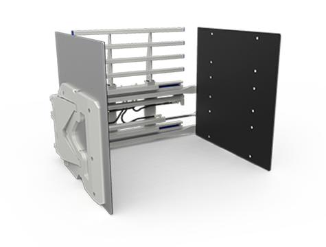 Cascade J-Series Double Wide Carton Clamp for Sale or Rent from National Lift Truck in Chicago, Memphis, or Little Rock