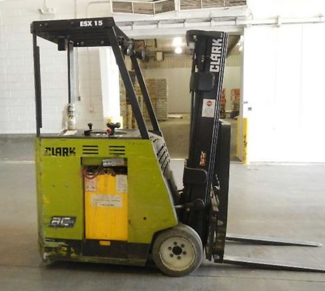 Used 2010 CLARK ESX15 FORKLIFT For sale from National Lift Truck in Chicago, Il.