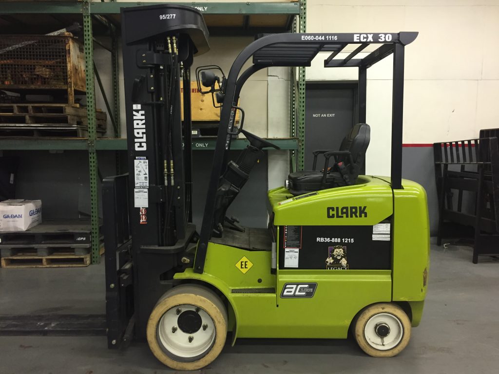 Used 2016 CLARK ECX30 FORKLIFT For sale from National Lift Truck in Chicago, Il.