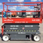 Used 2014 SKYJACK SJIII3226 SCISSOR LIFT side 1 For sale from National Lift Truck in Chicago, Il.