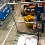 Used 2013 GENIE ROUNDABOUT GR20 VERTICAL MAST LIFT For sale from National Lift Truck in Chicago, Il.