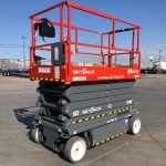 Used 2022 SKYJACK SJ4740 SCISSOR LIFT angle For sale from National Lift Truck in Chicago, Il.