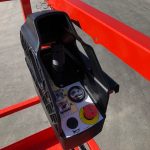 ACK SJ4740 SCISSOR LIFT angle For sale from National Lift Truck in Chicago, Il. Used 2022 SKYJ
