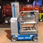 Used 2007 GENIE ROUNDABOUT GR20 VERTICAL MAST LIFT For sale from National Lift Truck in Chicago, Il.