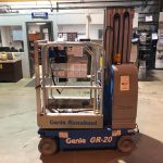 Used 2007 GENIE ROUNDABOUT GR20 VERTICAL MAST LIFT For sale from National Lift Truck in Chicago, Il.