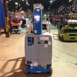 Used 2007 GENIE ROUNDABOUT GR20 VERTICAL MAST LIFT For sale from National Lift Truck in Chicago, Il.