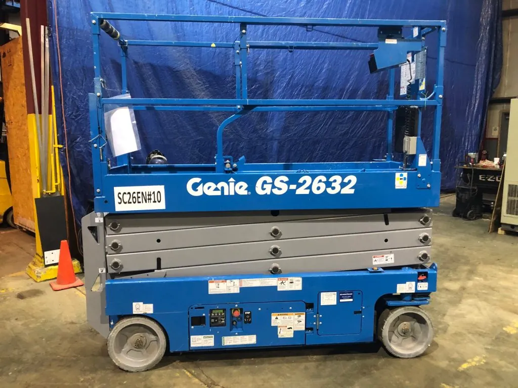 Used 2018 GENIE GS2632 SCISSOR LIFT For sale from National Lift Truck in Chicago, Il.