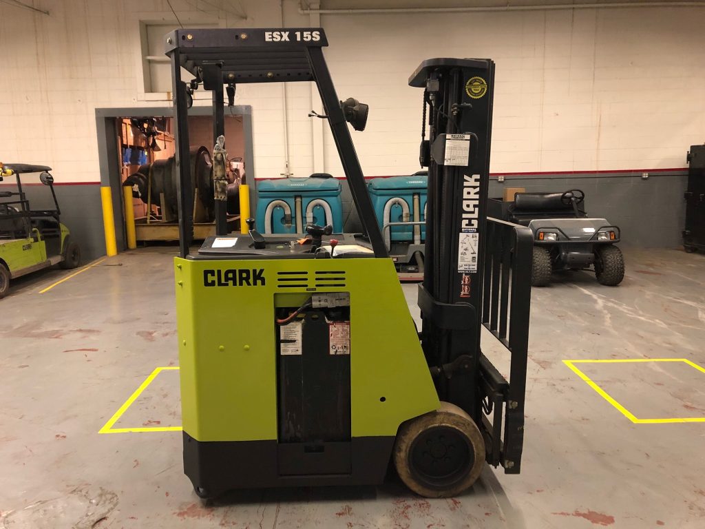 Used 2015 CLARK ESX15S FORKLIFT For sale from National Lift Truck in Chicago, Il.