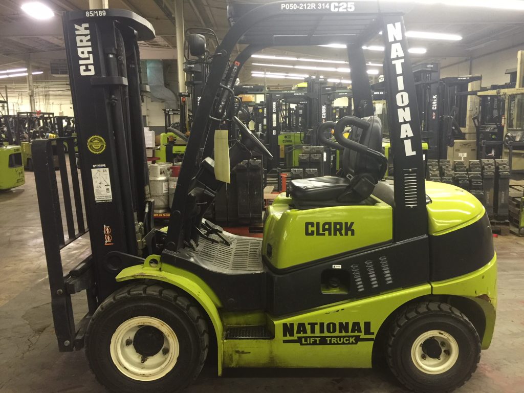 Used 2014 CLARK C25D FORKLIFT For sale from National Lift Truck in Chicago, Il.