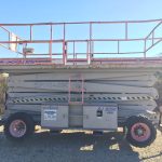 Used 2000 SKYJACK SJ9250RT SCISSOR LIFT side 1 For sale from National Lift Truck in Arkansas.