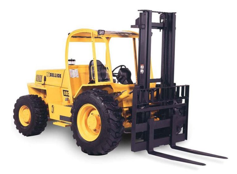 Sellick S60-80 rough terrain straight mast forklift for sale from National Lift Truck for Sale or Rent from National Lift Truck in Chicago, Memphis, or Little Rock