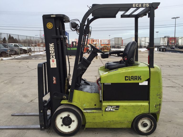 Used 2011 CLARK ECX25 FORKLIFT For sale from National Lift Truck in Chicago, Il.