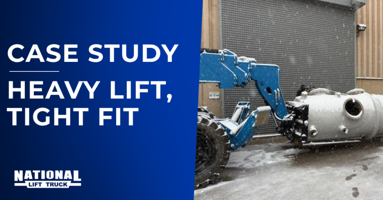 NLT Case Study - heavy lift, tight fit
