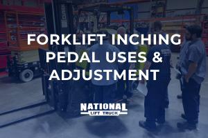forklift inching pedal training