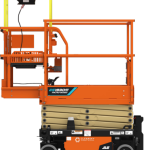 JLG ES1930M with mid-rail deck