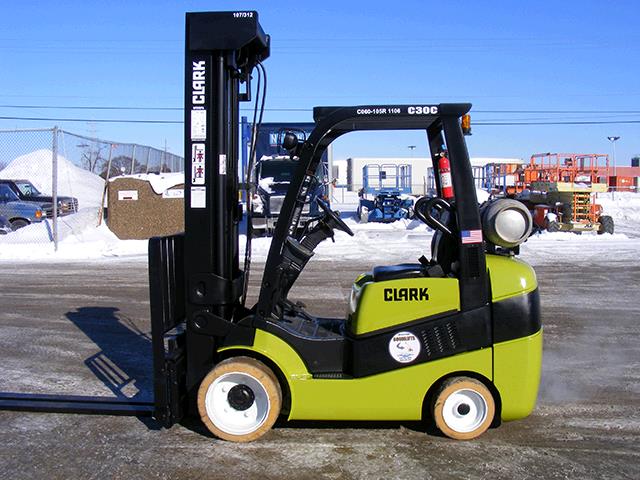 Used Clark C30c Q Cushion Forklift For Sale In Chicago Used Forklift For Sale Rent Or Buy Used Cushion Tire Forklift Rental For Sale Chicago Forklift Rental Rent A Forklift Forklifts Rentals Forklift