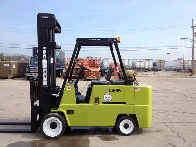 New or Used Rental Clark C500-120   | lift truck rental for sale | National Lift Truck, Inc.Used Clark C500-120 cushion forklift for sale in Chicago, used forklift for sale, Rent or buy used Cushion Tire Forklift rental for sale, Chicago