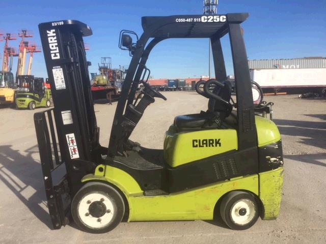 Used Cushion Forklift Clark C25c Cushion Forklift For Sale C 25 C C 25 C 5k 5000 Lbs 5 000 Lb Cushion Tire Forklift Rental For Sale In Chicago National Lift Truck Inc