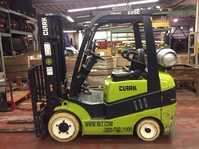 New or Used Rental Clark C25C   | lift truck rental for sale | National Lift Truck, Inc.